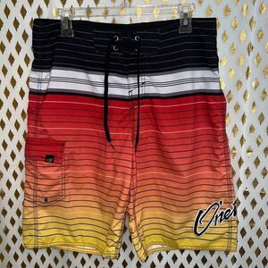 O’niell men’s surf shorts swim trunks sunset size 32